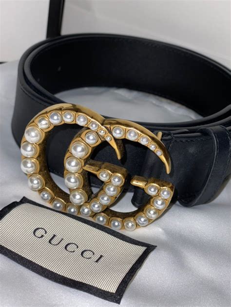 gucci vintage belt tee|women authentic Gucci belt.